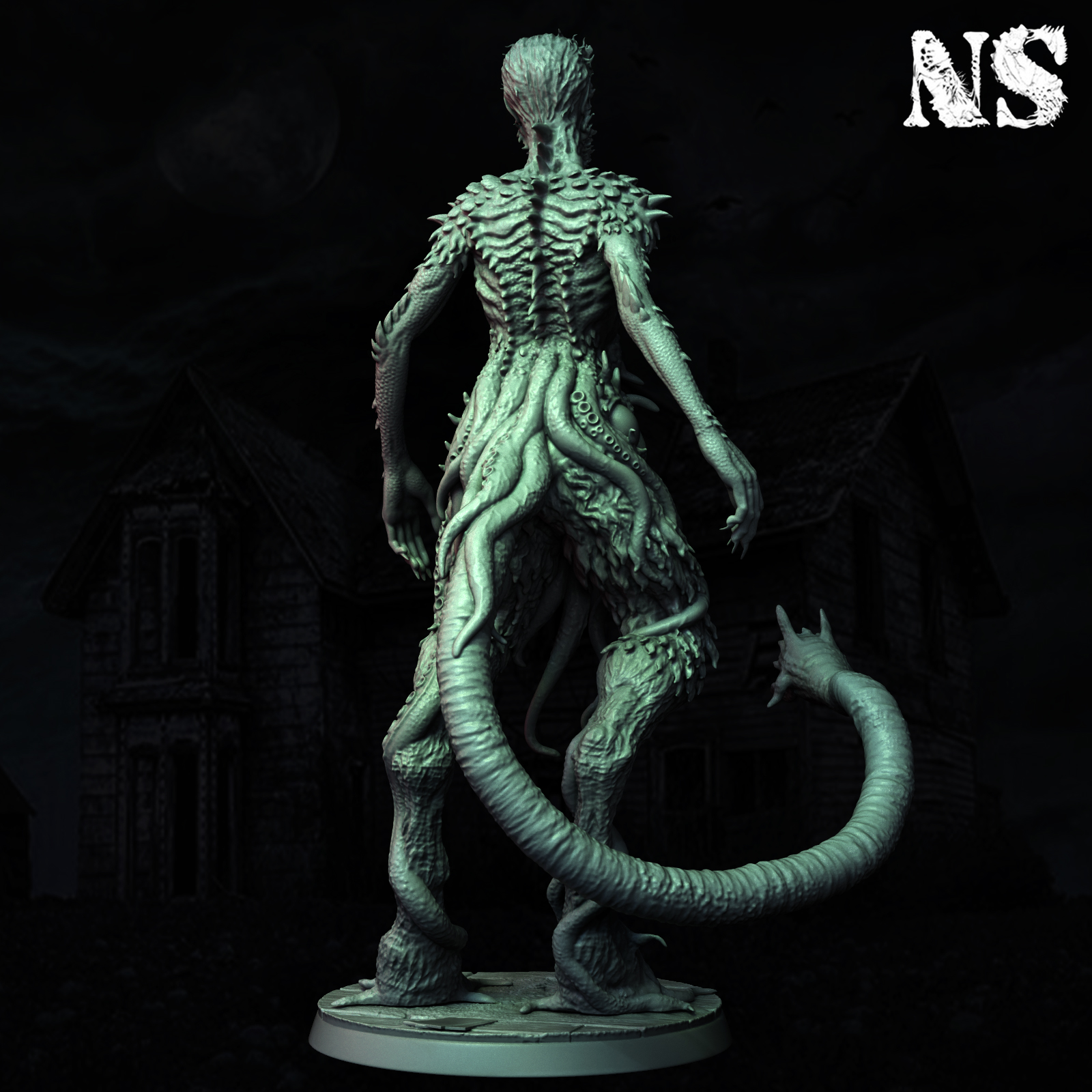 Wilbur Whateley x3 Variants 3D STL Model — view 8
