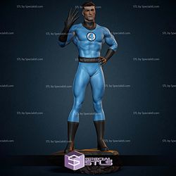Reed Richards Classic Superhero Number 4 3D Printer Files STL Model