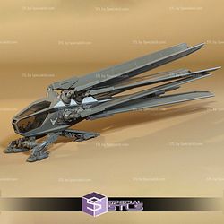 Ornithopter Dune 3D Model Sculpture STL Model