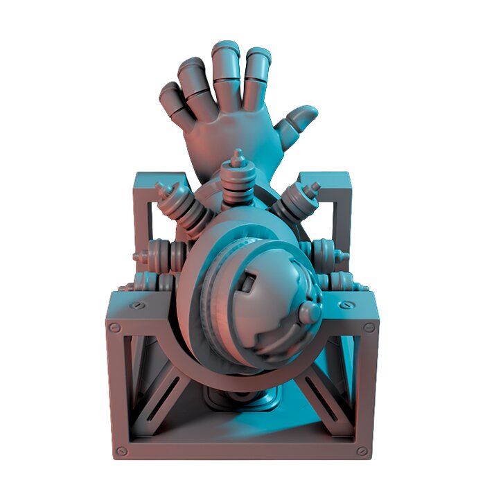 Armblaster Tabletop Terrain VII - Tabletop RPG Miniature 3D STL Model — view 2
