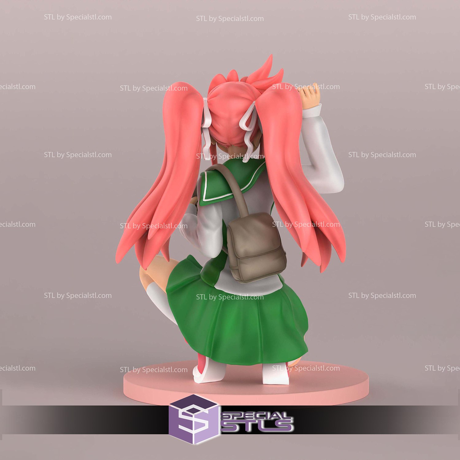 Saya Takagi High School of Dead 3D Printer Files STL Model — view 7