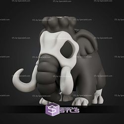 Boney Mammoth STL Files 3D Model