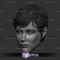 Custom Head STL - Hope Pym Wasp Quantumania 3D Model