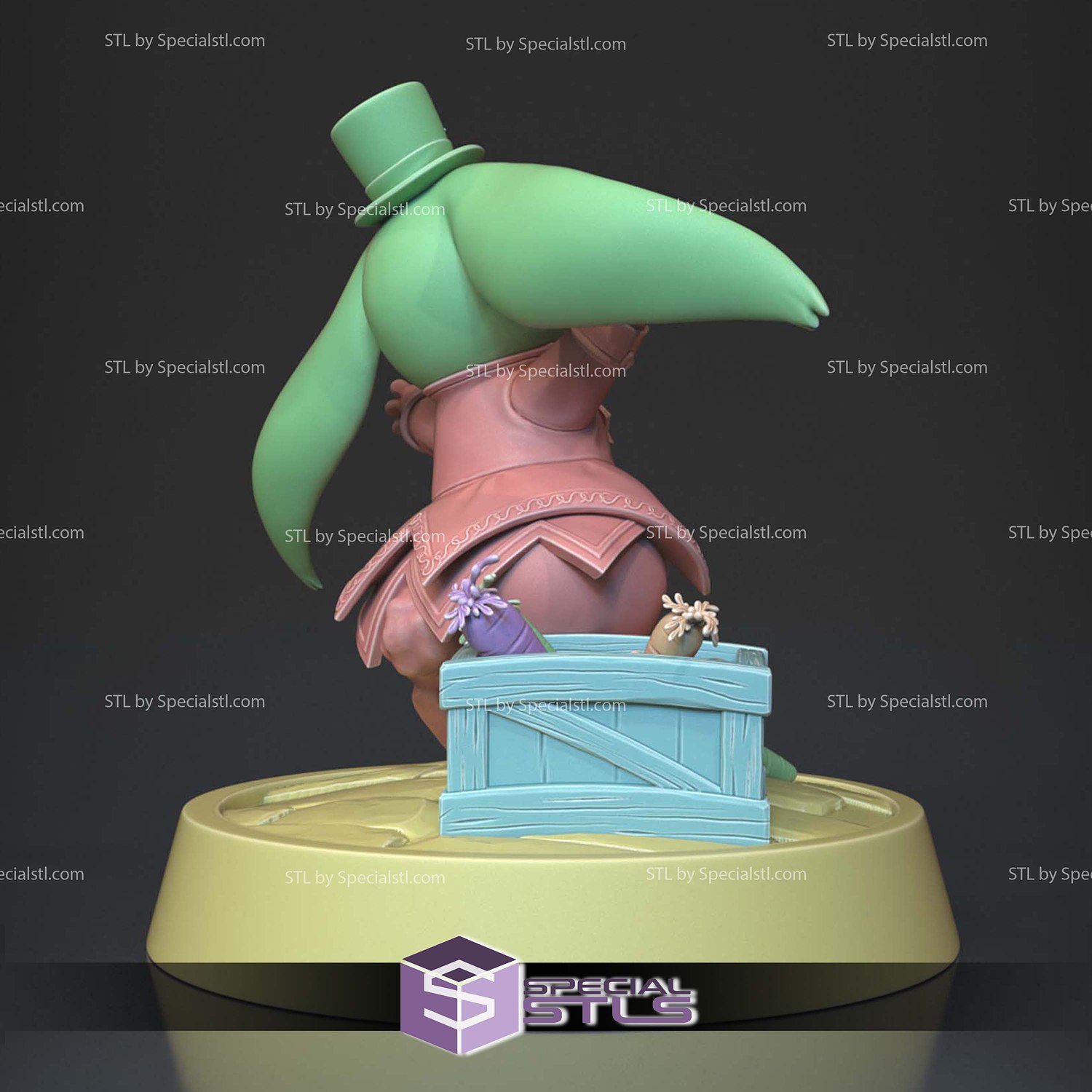 Emul Chibi Shangri La Frontier STL Files 3D Model — view 4