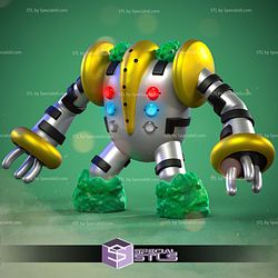 Regigigas Pokemon Complete STL Files 3D Model