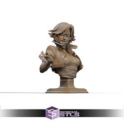 Luna Snow Marvel Rival Bust STL Files 3D Model