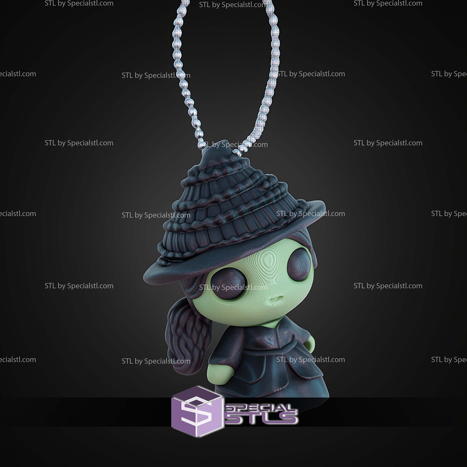 Basic STL Collection Wicked Witch Imp 3D Model — view 7