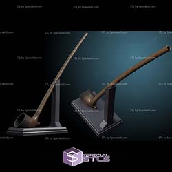 Cosplay STL Files Aragorn smoking pipe 3D Model