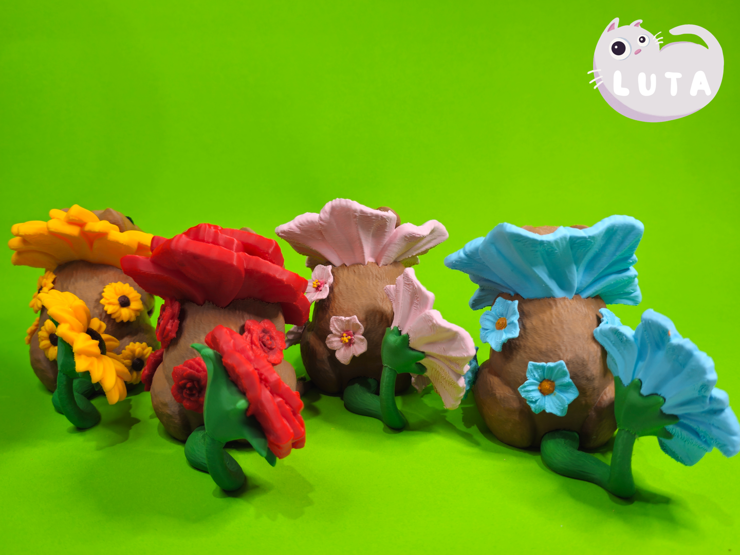 Poppy Quokka 3D STL Model — view 7