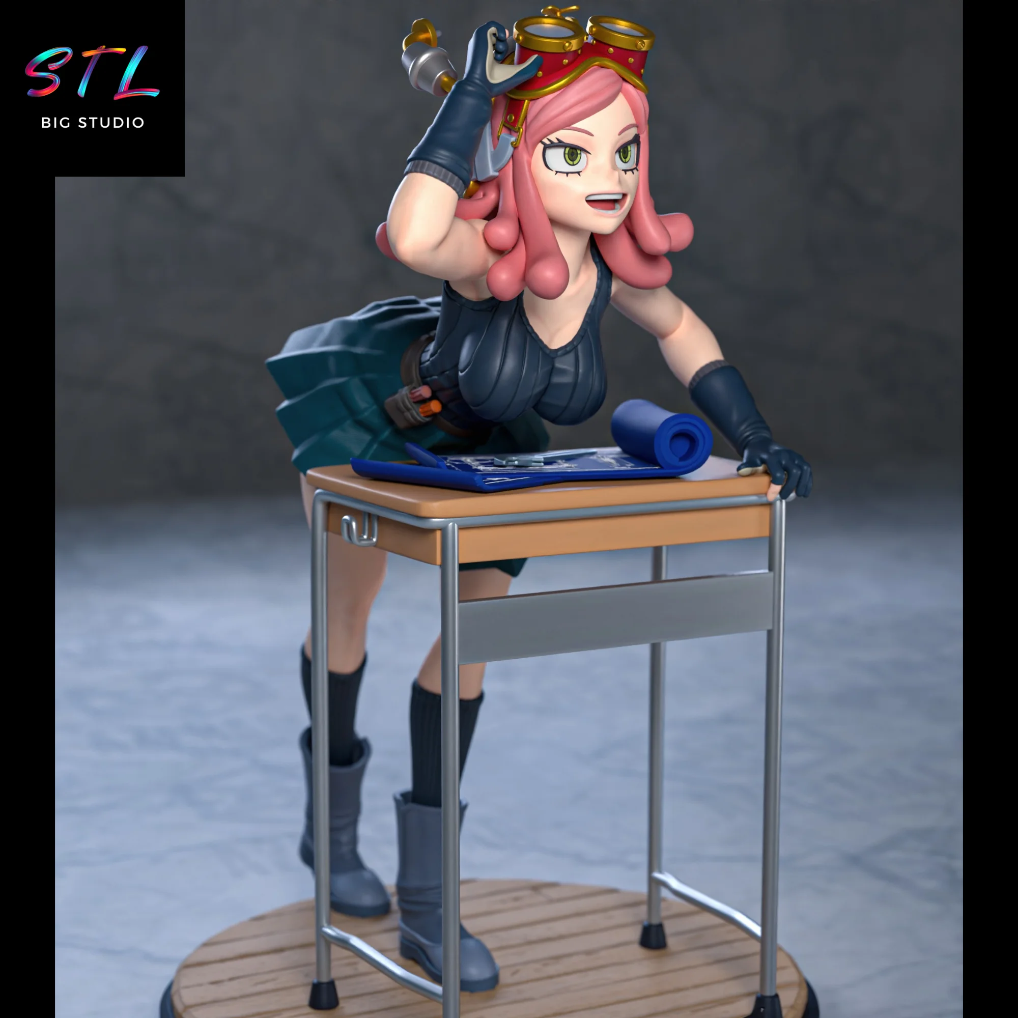 Mei Hatsume STL | My Hero Academia | 3D Printable Figure Model