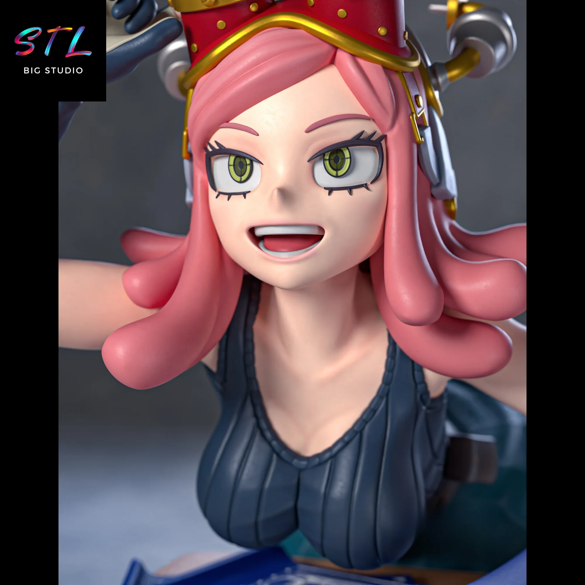 Mei Hatsume STL | My Hero Academia | 3D Printable Figure Model — view 4