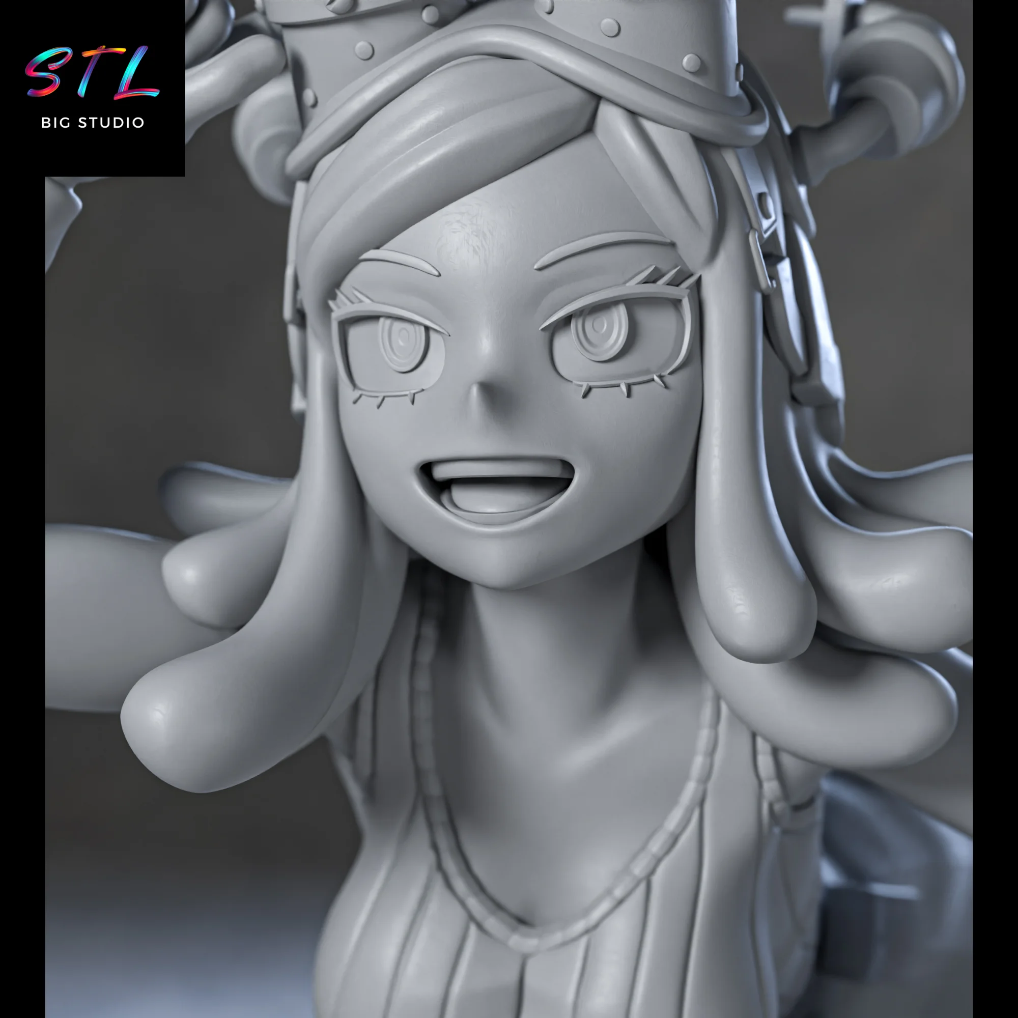 Mei Hatsume STL | My Hero Academia | 3D Printable Figure Model — view 6