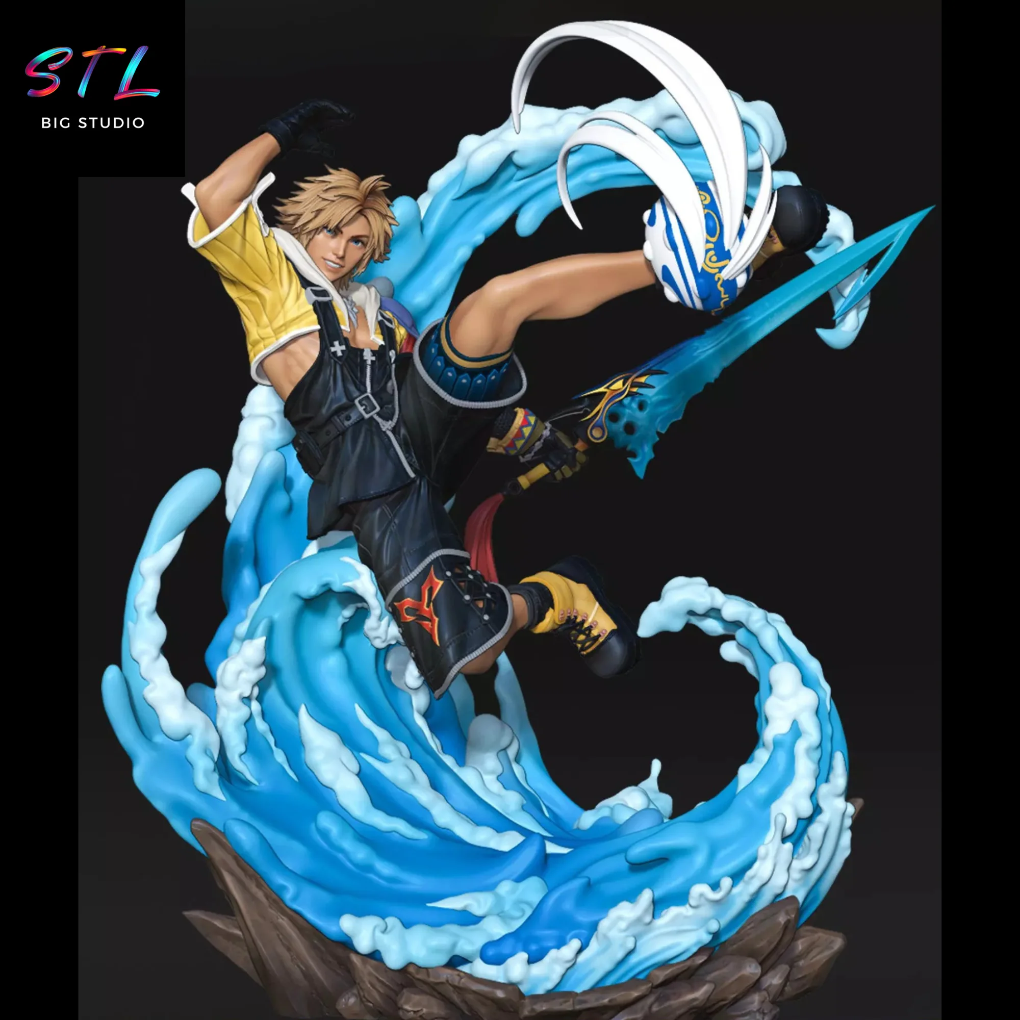 Tidus STL | Final Fantasy X | 3D Figure to Print Model