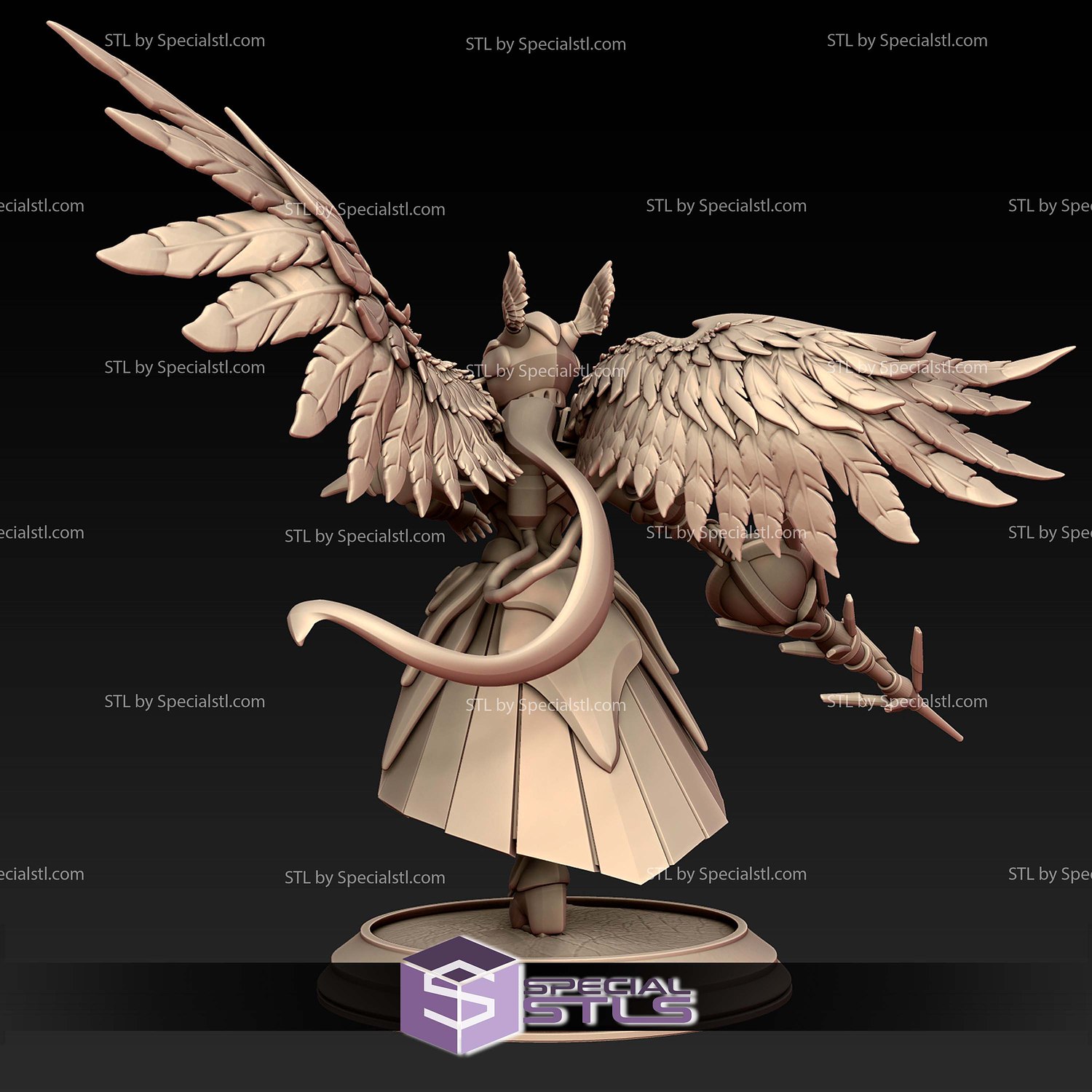Shalltear Bloodfallen Overlord Armor 3D Printer Files STL Model — view 4