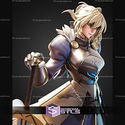 Saber The King Of Knights 1 7 STL Files 3D Model