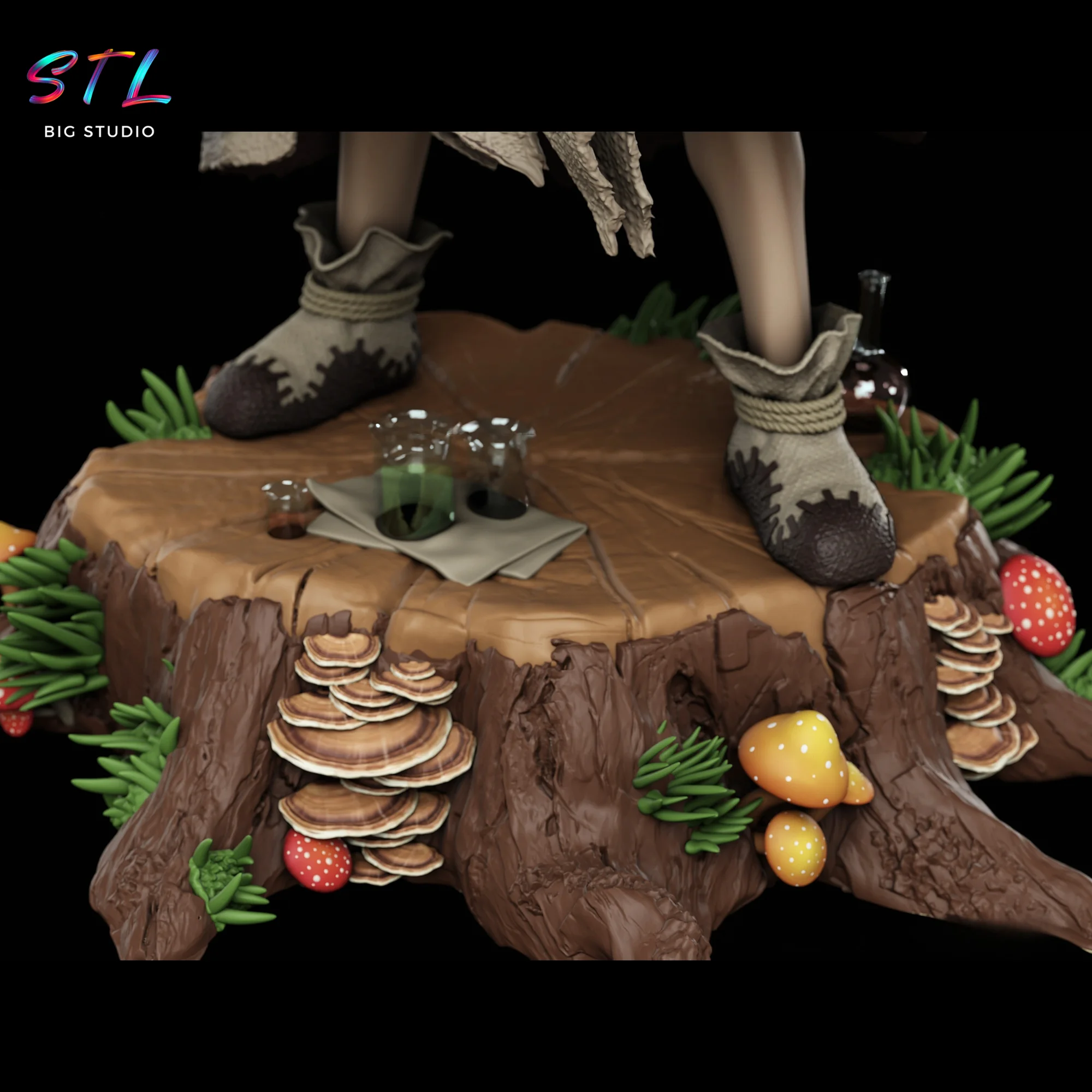 Senku Ishigami STL | Dr. Stone | 3D Printable Figure Model — view 5