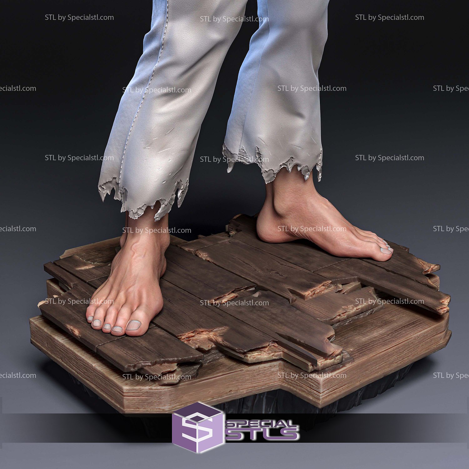 Ryu White Suit Street Fighter 3D Printer Files STL Model — view 8