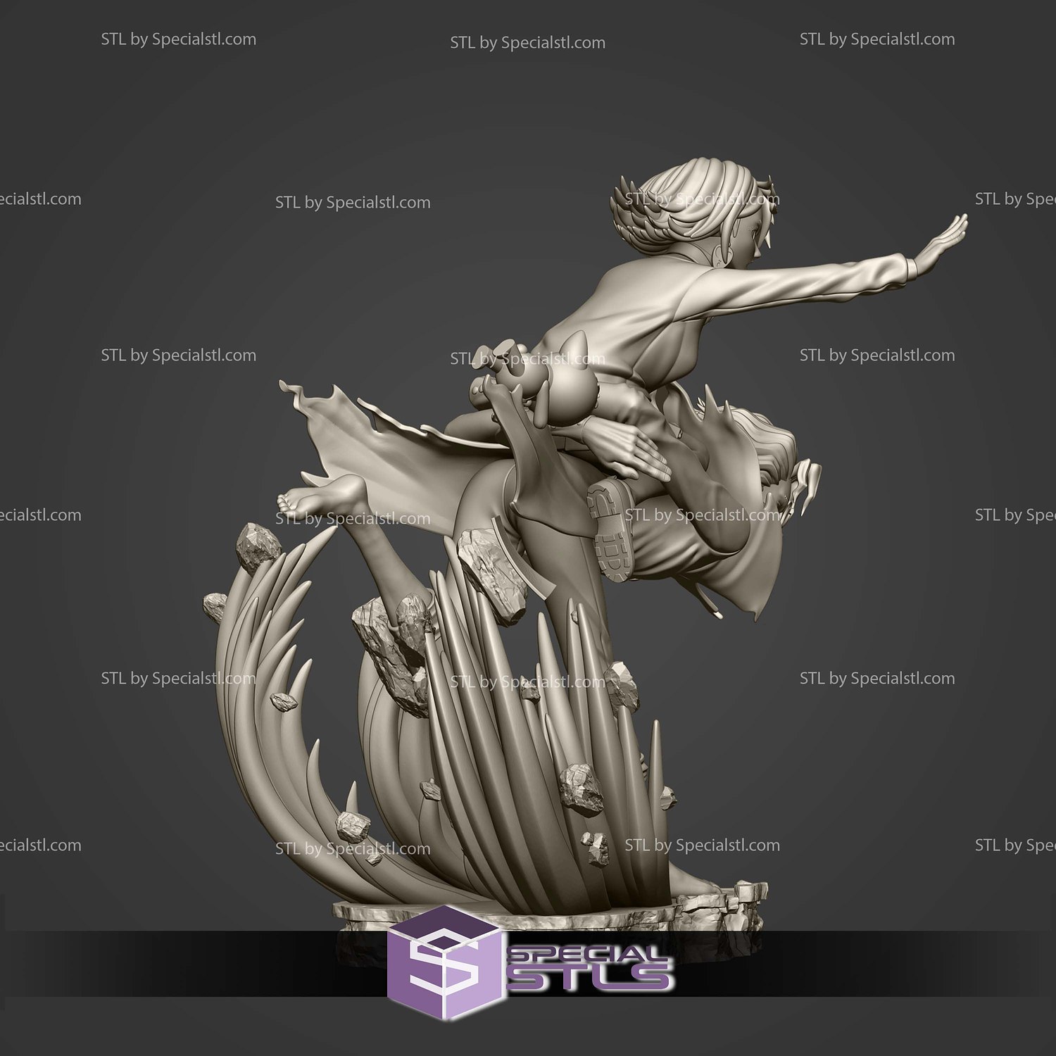 Ayase Okarun DanDaDan 3D Print Files STL Model — view 6