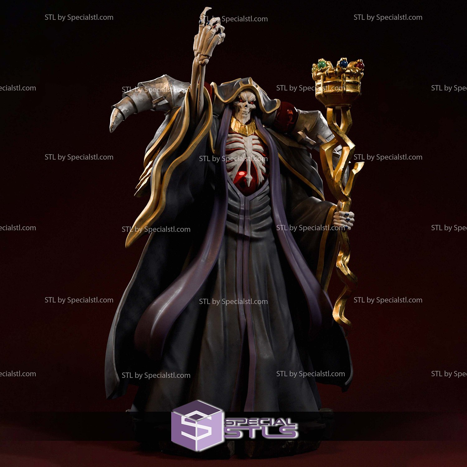 Ainz Ooal Overlord V3 3D Printing Models STL Model — view 2