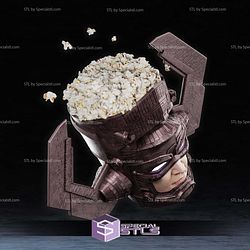 Galactus Popcorn Bucket STL Files 3D Model