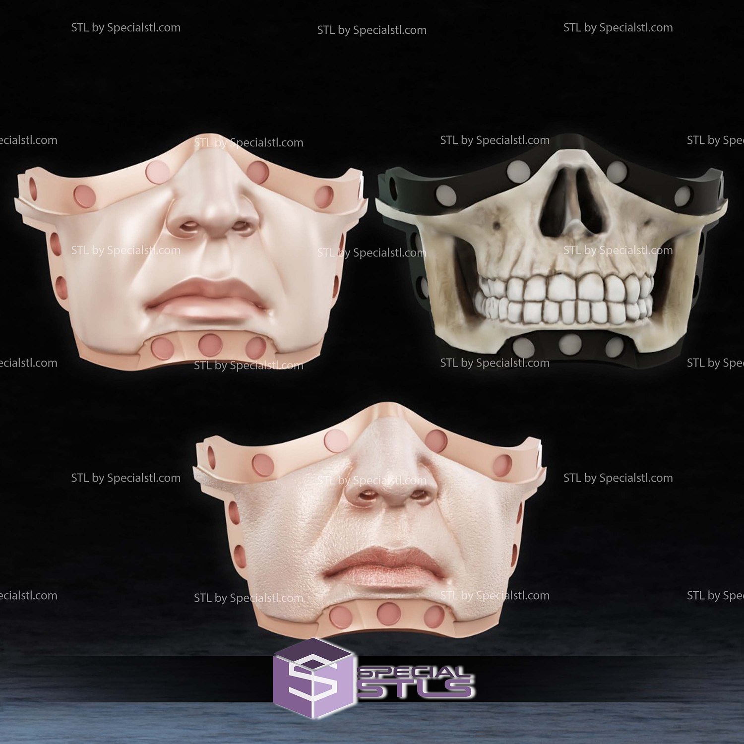 Galactus Popcorn Bucket STL Files 3D Model — view 4