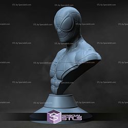 Amazing Spiderman Bust STL Files 3D Model