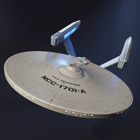 USS Enterprise NCC-1701-A 3D Printing Model | Assembly STL Model