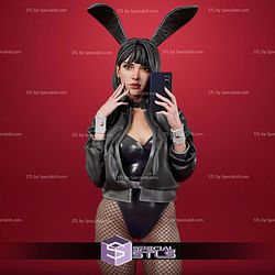 Fumiko Bunny Girl Fanart Digital STL Files 3D Model