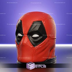 Magic The Gathering Marvel Deadpool Head Deck Box STL 3D Model