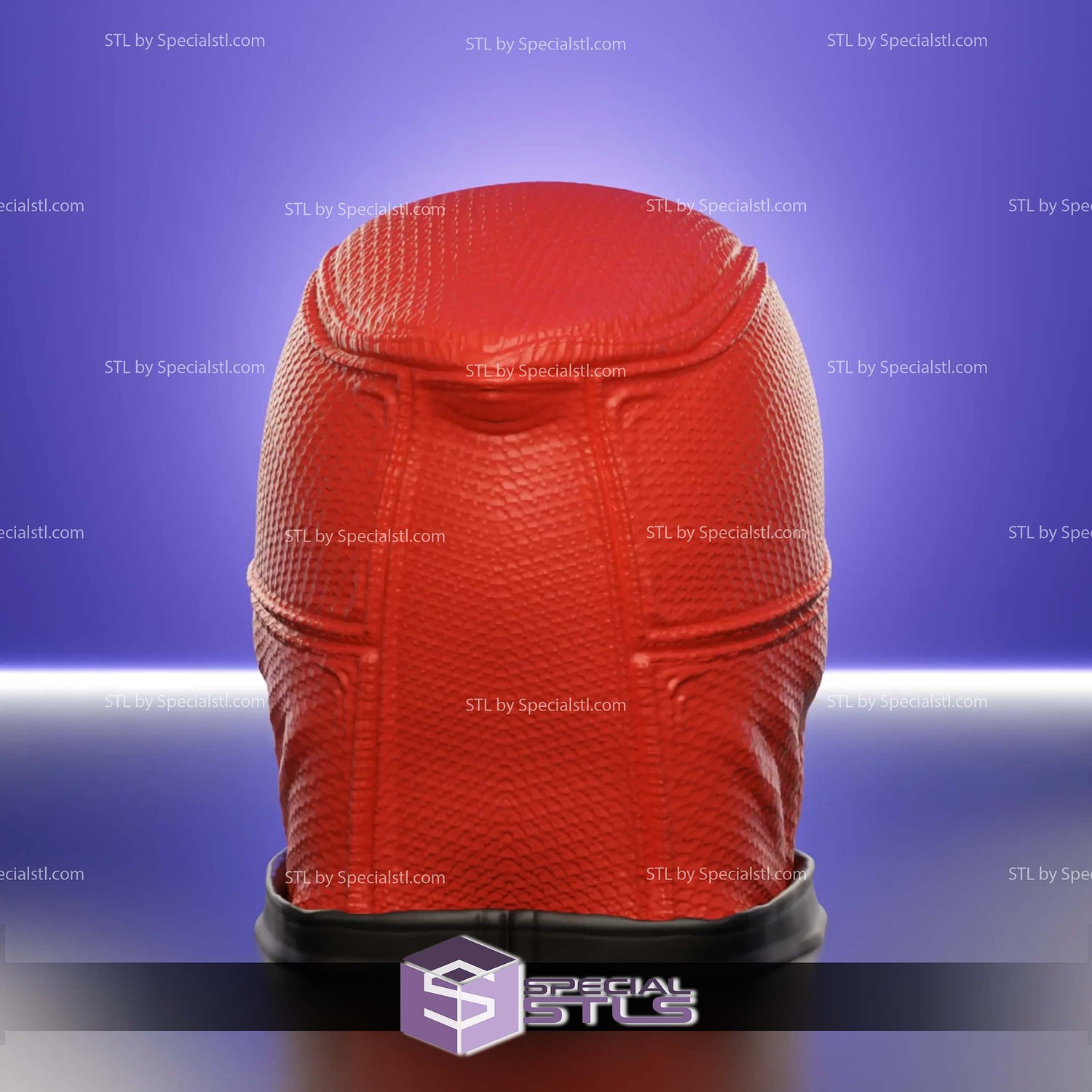 Magic The Gathering Marvel Deadpool Head Deck Box STL 3D Model — view 3