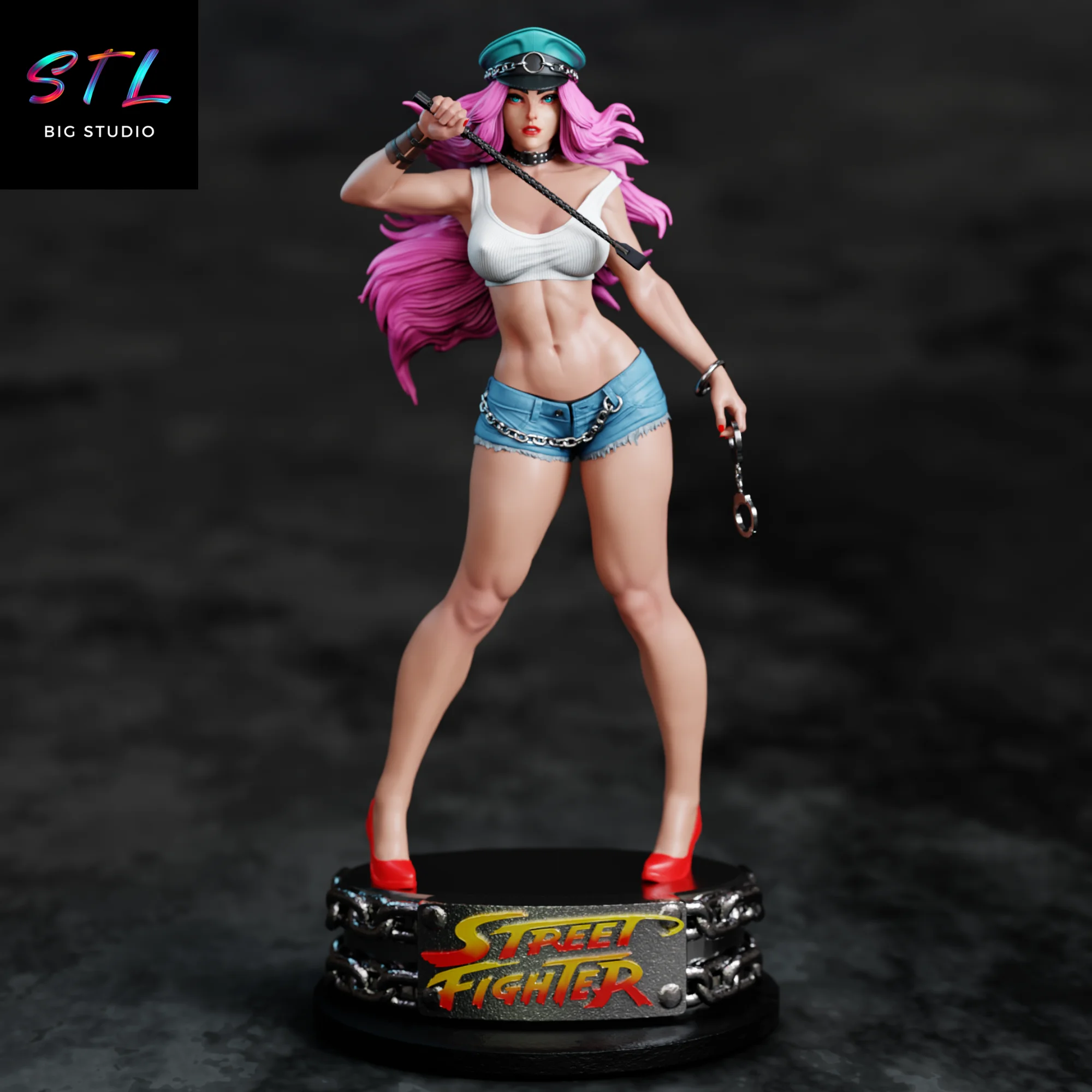 Poison STL | Street Fighter | 3D Print Model Model