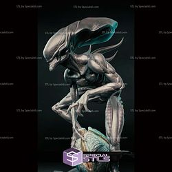 Alien 1-10 Scale STL Files 3D Model