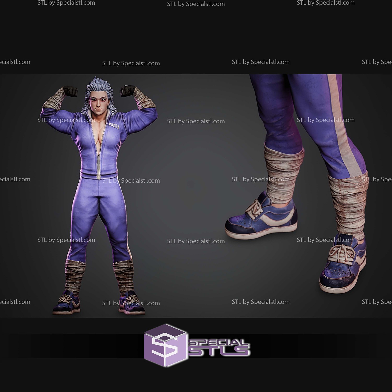 Noi Dorohedoro 314mm STL Files 3D Model — view 2
