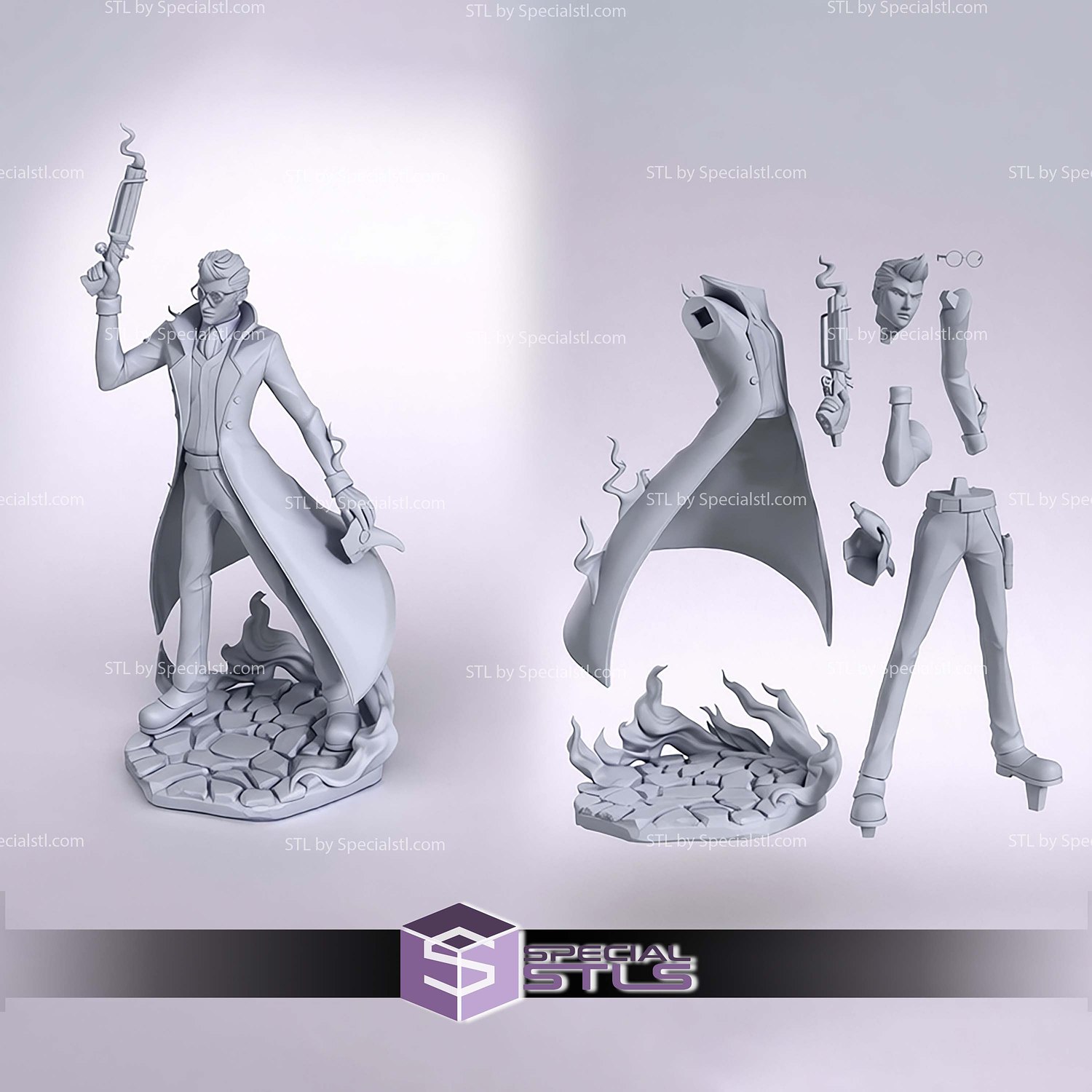 Percival De rolo Legend of Vox Machina STL Files 3D Model — view 2