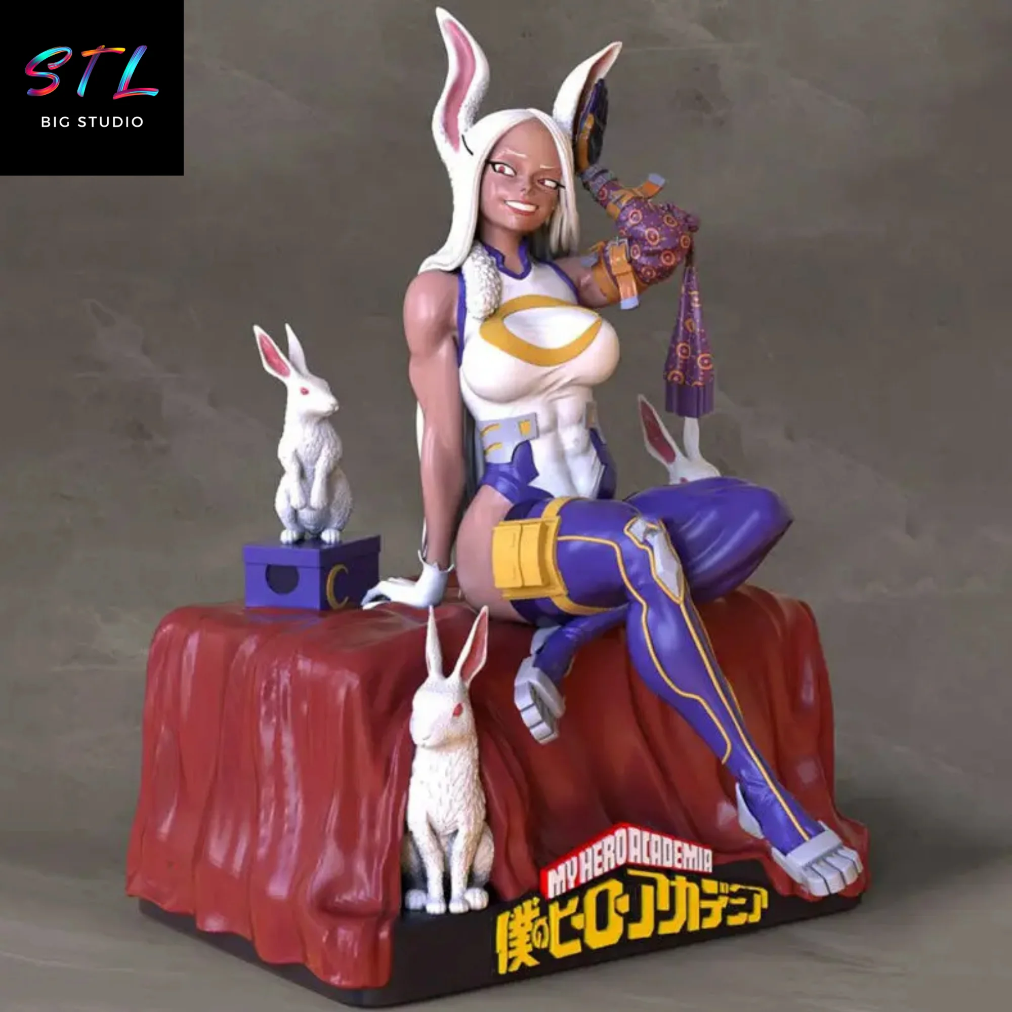 Mirko STL | My Hero Academia | 3D Print Model Model
