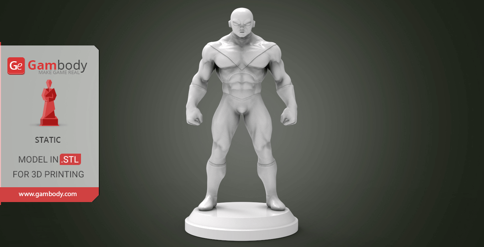 Jiren 3D Printer Files | Static STL Model