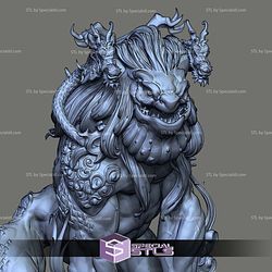 Bishui Beast Black Myth Wukong STL Files 3D Model
