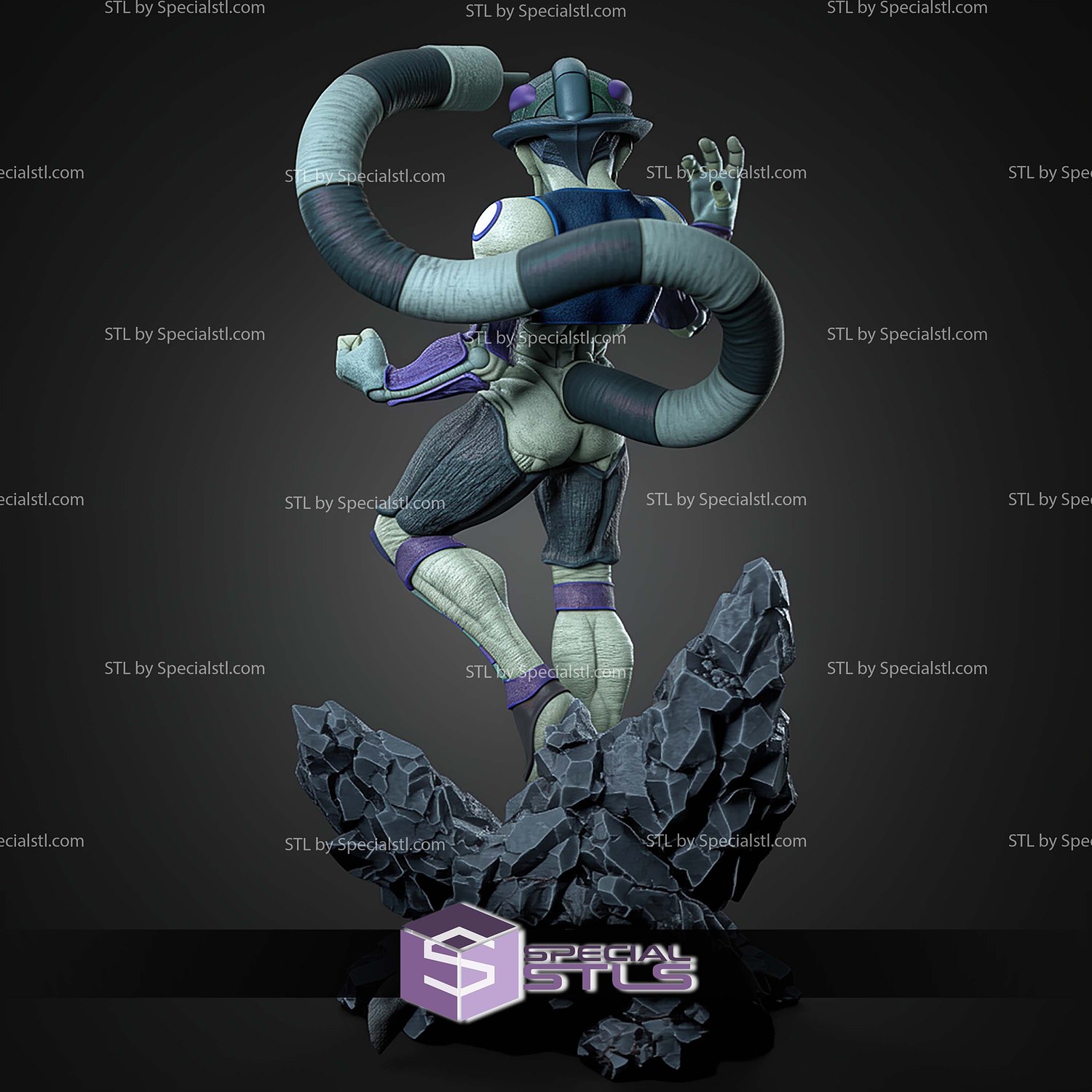 Meruem Hunter x Hunter 347mm STL Files 3D Model — view 3