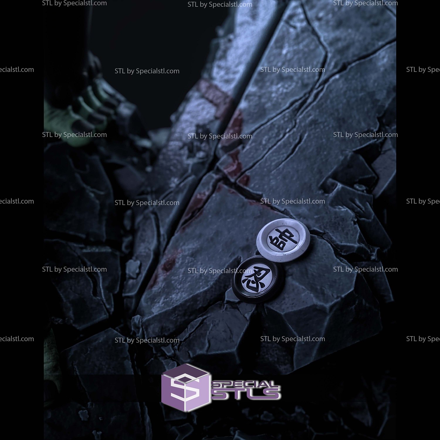 Meruem Hunter x Hunter 347mm STL Files 3D Model — view 5