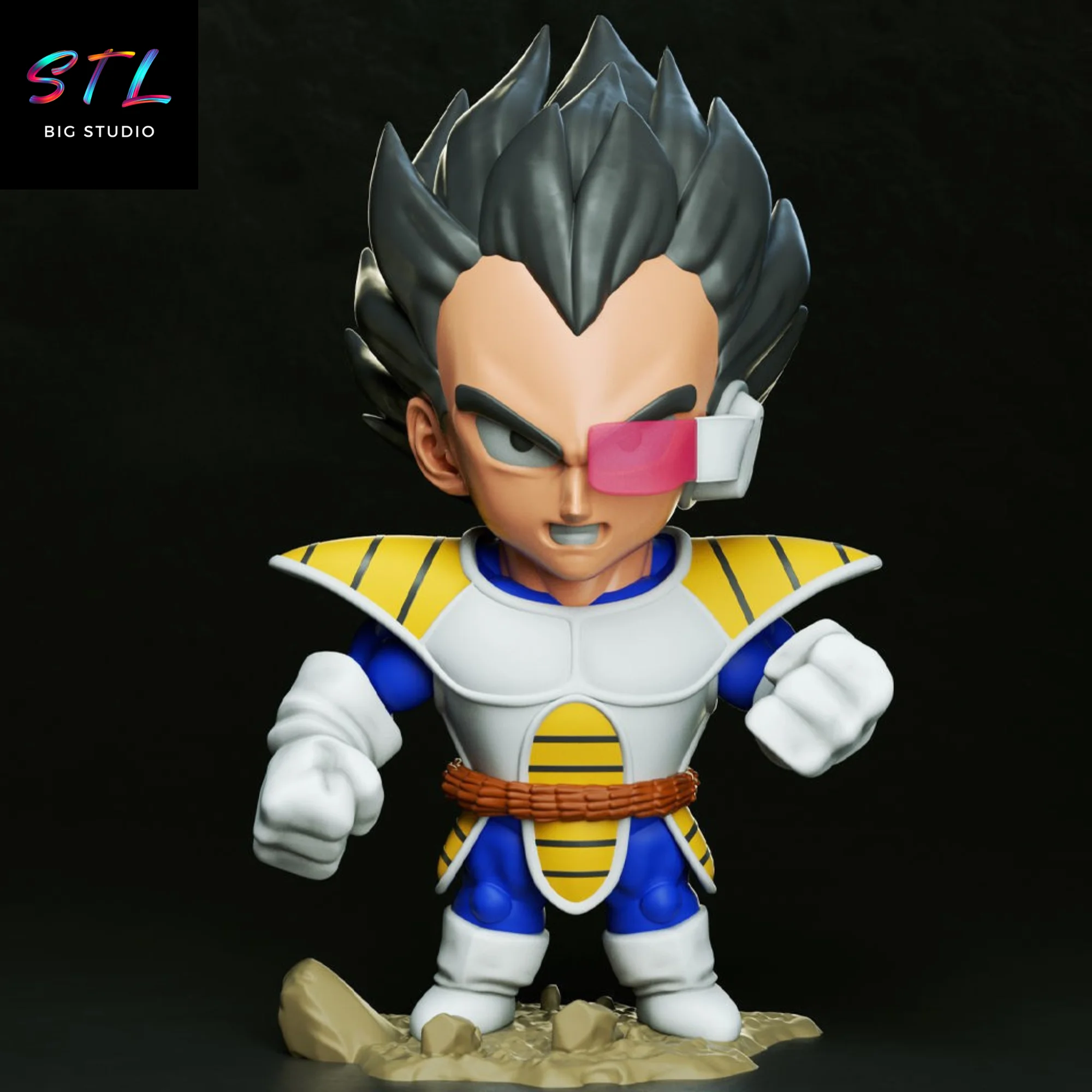 Baraka Chibi STL | Mortal Kombat | 3D Printable Figure Model — view 5