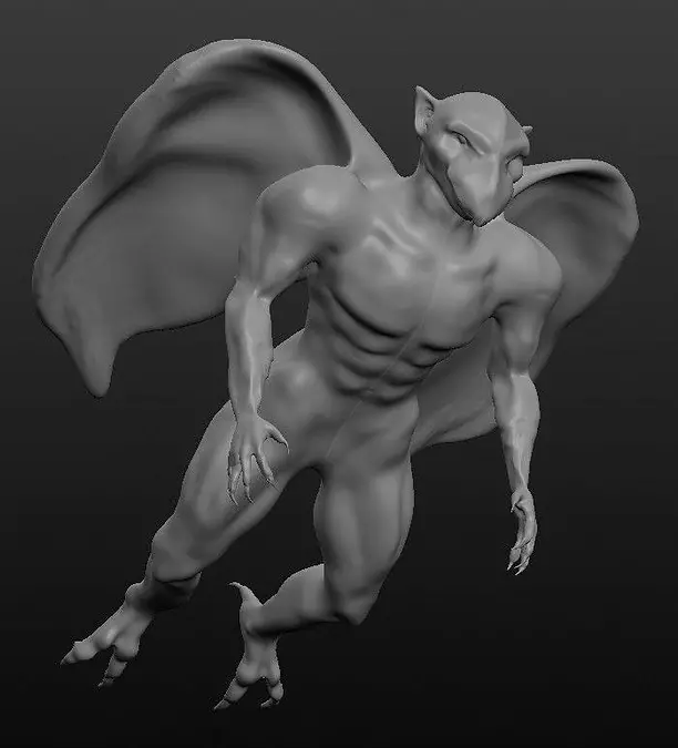 KARASU TENGU Japanese monsters series vol 01 3D OBJ Model