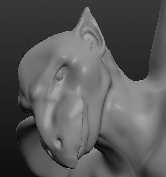KARASU TENGU Japanese monsters series vol 01 3D OBJ Model — view 2