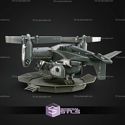 Vertibird Fallout STL Files 3D Model