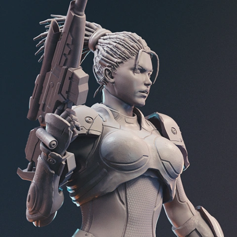 Ghost Kerrigan 3D Printer Files | Assembly STL Model