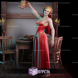 Pauline Trouble Sisters Digital STL Files 3D Model — view 1