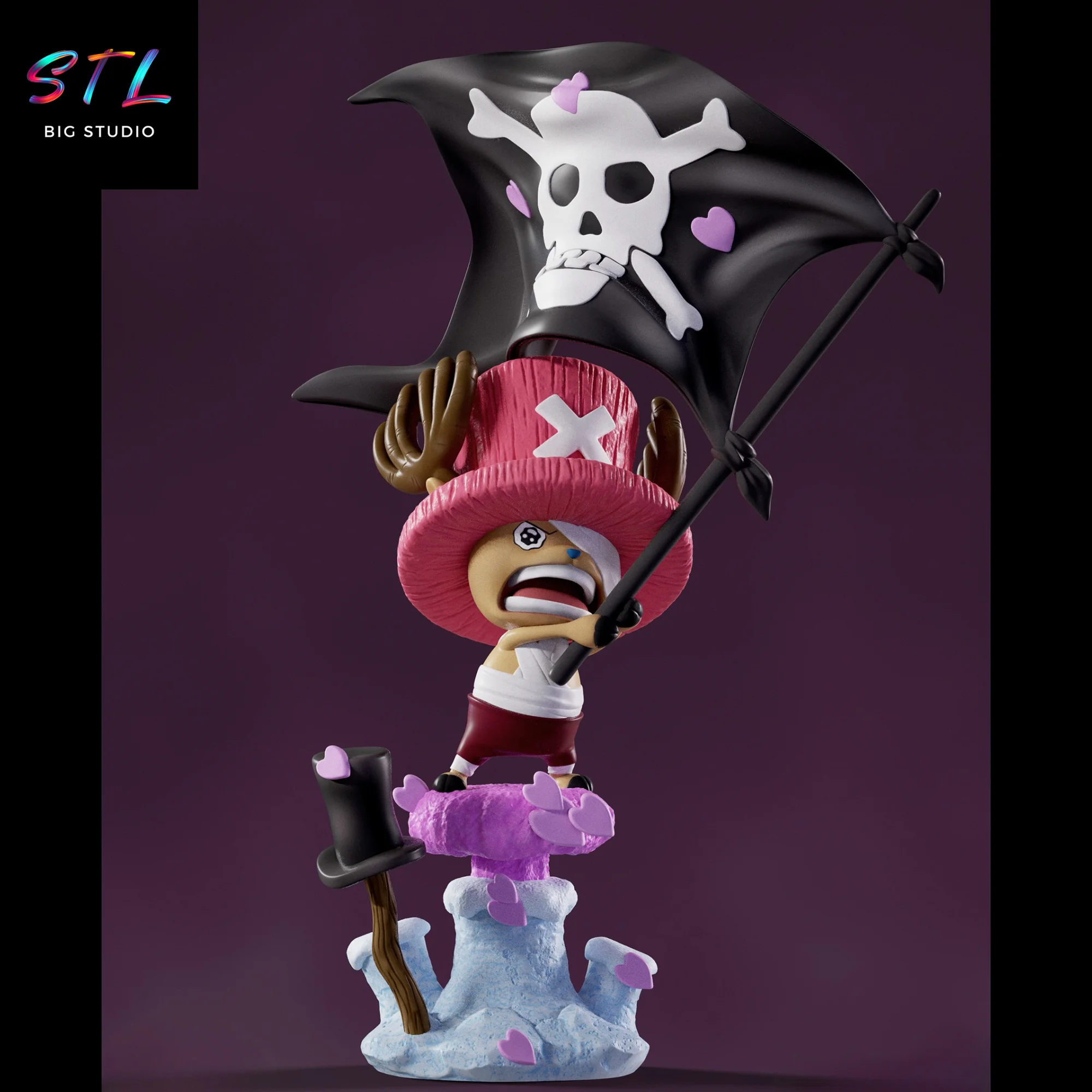 Tony Tony Chopper STL | One Piece | 3D Print Model Model