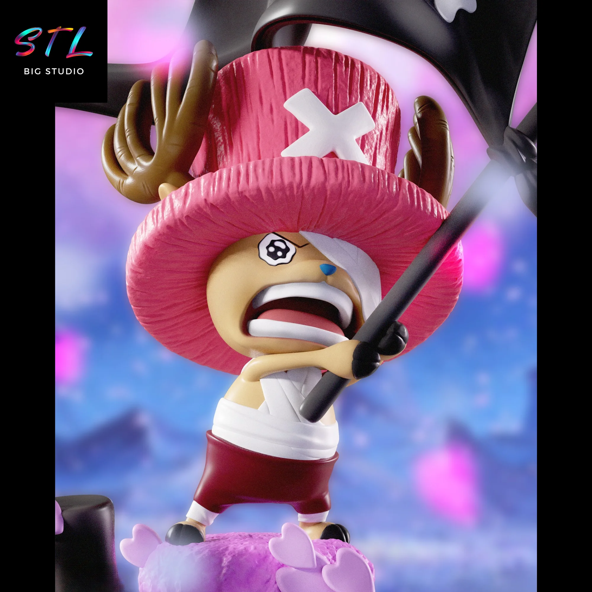 Tony Tony Chopper STL | One Piece | 3D Print Model Model — view 5