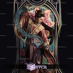 Tarot Arcana Temperance STL Files 3D Model