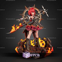 Laevatain Arknights Endfield 257mm STL Files 3D Model