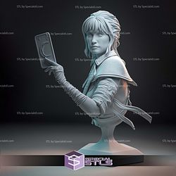 Sciel Clair Obscur Expedition 33 Bust 3D Printer Files STL Model